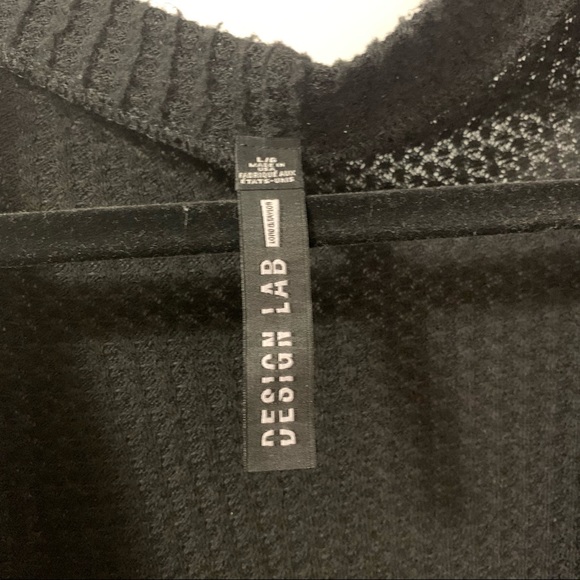 ❄️Design Lab Black Soft Sweater - Picture 4 of 4